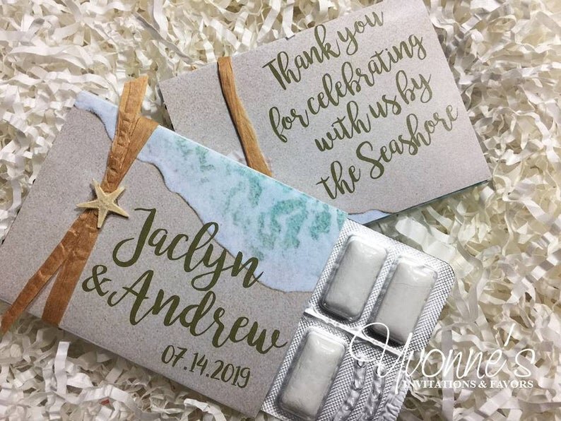 Beach Wedding Favors for a Destination Wedding Wine Sprinkles
